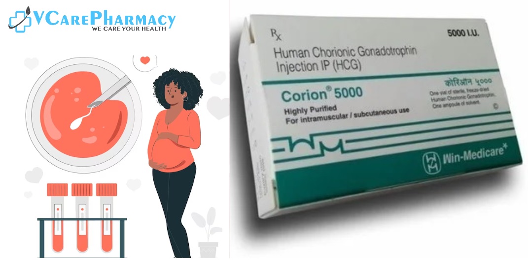 Corion 5000 iu for female fertility 